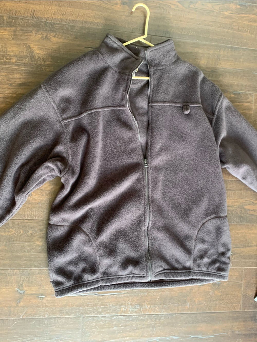 Unbranded Cozy Dark Gray Fleece Jacket